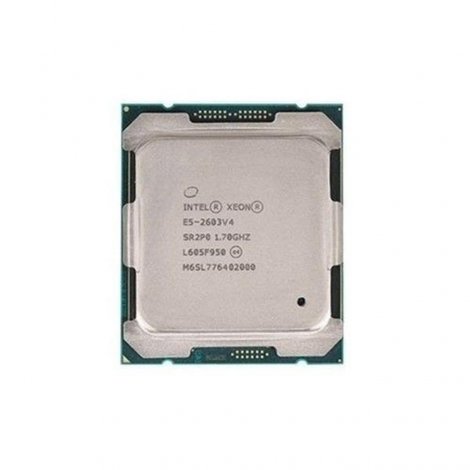 Fujitsu S26361-F3933-E103 | 1.70GHz 6.40GT/s QPI 15MB L3 Cache Socket FCLGA2011-3 Intel Xeon E5-2603 v4 6-Core Processor