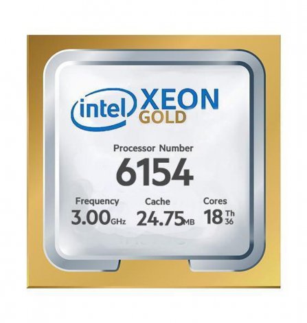 Fujitsu S26361-F4051-L254 | 3.00GHz 24.75MB L3 Cache Socket LGA3647 Intel Xeon Gold 6154 18-Core Processor