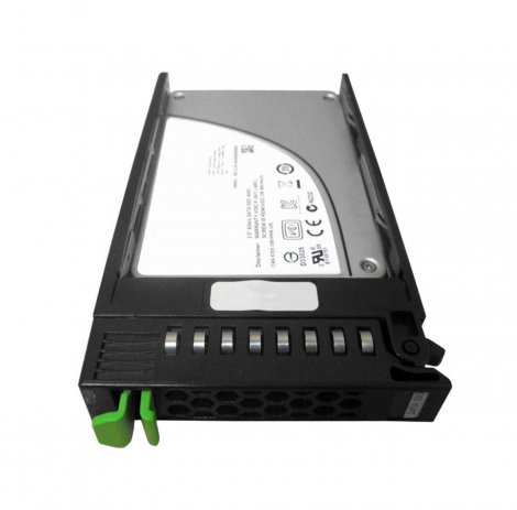 Fujitsu S26361-F5648-L640 | Enterprise 6.4TB TLC PCI Express 3.0 x4 NVMe Hot Swappable Mixed Use U.2 2.5-Inch Solid State Drive (SSD) with Tray