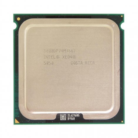 Fujitsu V26808-B7970-V12 | 3.00GHz 667MHz FSB 4MB L2 Cache Socket PLGA771 Intel Xeon 5050 Dual Core Processor