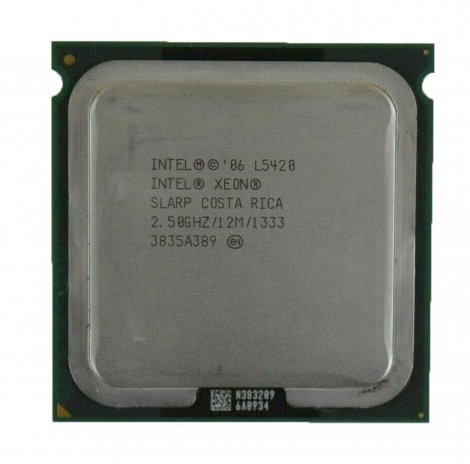 Fujitsu V26808-B8237-V111 | 2.50GHz 1333MHz FSB 12MB L2 Cache Socket LGA771 Intel Xeon L5420 Quad Core Processor