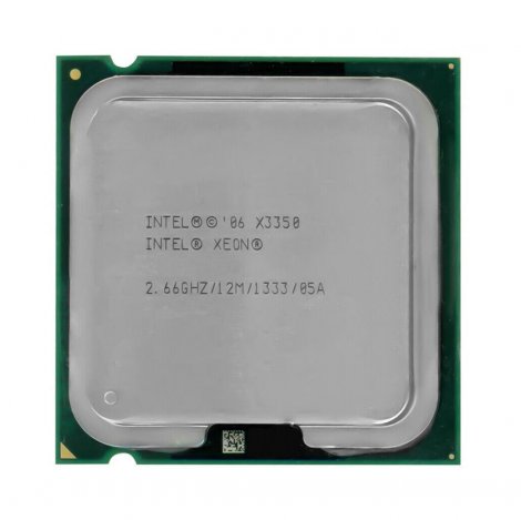 Fujitsu V26808-B8300-V10 | 2.66GHz 1333MHz FSB 12MB L2 Cache Socket LGA775 Intel Xeon X3350 Quad-Core Processor