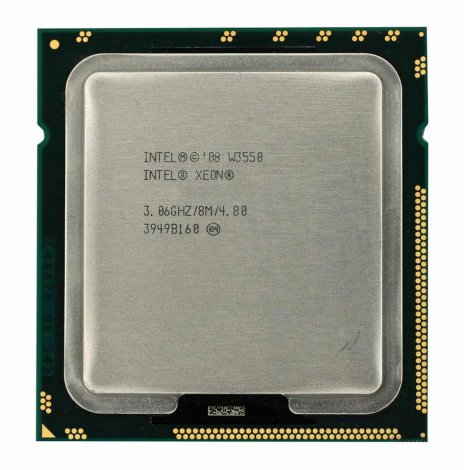Fujitsu V26808-B8347-V12 | 3.06GHz 4.80GT/s QPI 8MB L3 Cache Socket FCLGA1366 Intel Xeon W3550 Quad-Core Processor