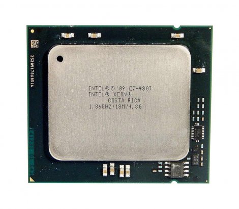 Fujitsu V26808-B8556-V10 | 1.86GHz 4.80GT/s QPI 18MB L3 Cache Socket LGA1567 Intel Xeon E7-4807 6-Core Processor