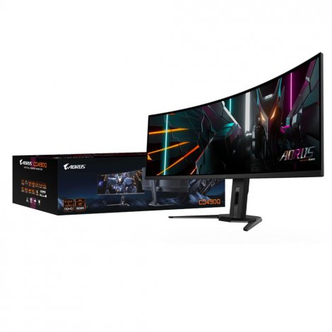 Gigabyte AORUS CO49DQ SA1 | 49-Inch 5120 x 1440 - 144Hz QD OLED Gaming Monitor
