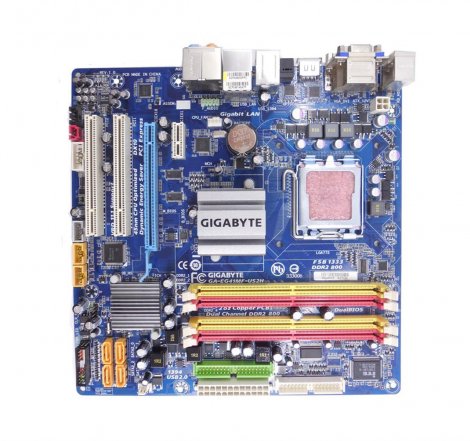 Gigabyte GA-EG41MF-US2H | Ultra Durable 3 Socket T LGA-775 Intel G41 Chipset Desktop System Board (Motherboard)
