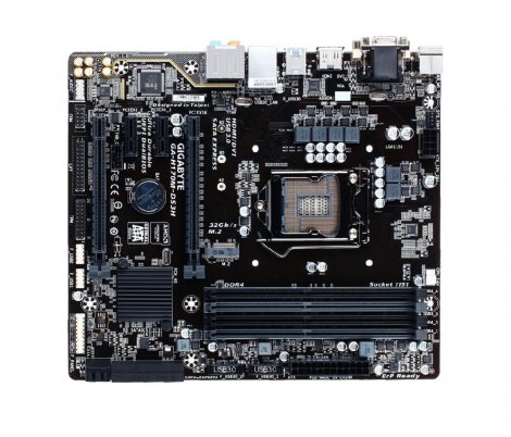 Gigabyte GA-H170M-DS3H | Socket H4 LGA-1151 Intel H170 Chipset Ultra Durable Desktop System Board (Motherboard)