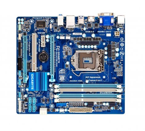 Gigabyte GA-H77M-D3H | Socket LGA1155 Intel H77 Express Chipset Micro-ATX System Board (Motherboard)