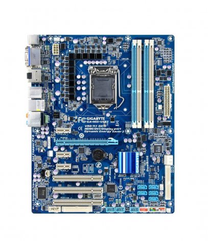 Gigabyte GIG-GA-H55-USB3 | Socket LGA1156 Intel H55 Express Chipset ATX System Board (Motherboard)