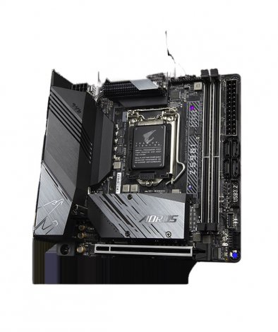 Gigabyte Z590I-AORUS-ULTRA | Z590I AORUS ULTRA Socket LGA1200 Z590 Chipset Mini-ITX USB-C G2x2 System Board (Motherboard)