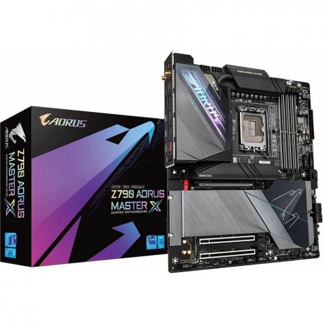 Gigabyte Z790 AORUS MASTER X | Socket LGA-1700 Intel Z790 Chipset Extended-ATX Desktop System Board (Motherboard)