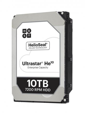 Hitachi 0F27504-20PK | HGST Ultrastar He10 10TB 7200RPM SATA 6Gbps 256MB Cache (SE / 4Kn) 3.5-inch Internal Hard Drive