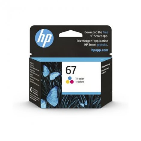 HP 3YM55AN#140 | 67 Tri-Color Ink Cartridge for Select ENVY Printers