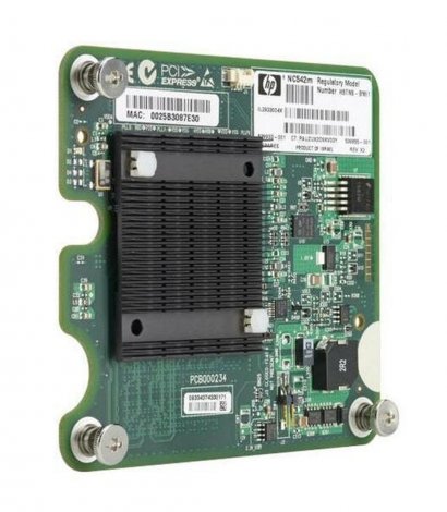 HP 516936-B21#0D1 | 2 x Ports 10Gbps Fiber Channel PCI Express x8 Mezzanine Network Adapter for BladeSystem