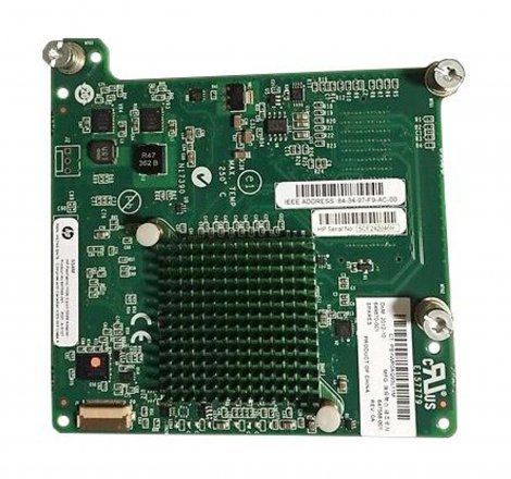 HP 647590R-B21 | FlexFabric 2 x Ports SFP+ 10Gbps Gigabit Ethernet PCI Express 2.0 x8 Network Adapter