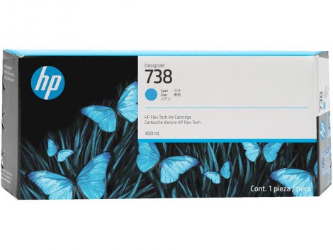 HP 676M6A | Cyan Ink Cartridge