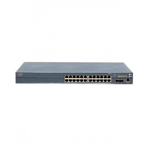 HP 7024 US | Aruba 7024 24-Ports 400Watts Power over Ethernet (PoE+) RJ-45 2 x 10G BASE-X (SFP+) 1 x USB 2.0 Mobility Controller
