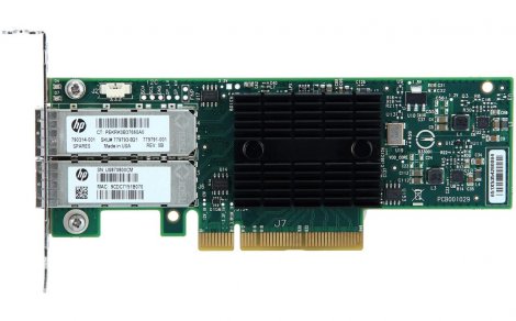 HP 779793-B21B | 2-Ports 10Gb/s PCI-Express 3.0 X8 546SFP+ Network Adapter for ProLiant DL120 Gen9