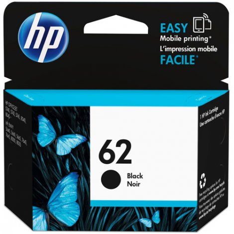 HP C2P04AN#140 | 62 Black Ink Cartridge