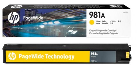HP J3M70A | 981A Yellow Original PageWide Cartridge