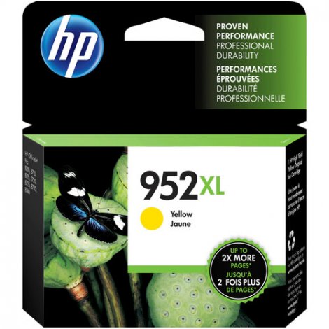 HP L0S67AN#140 | 952XL High Yield Yellow Original Ink Cartridge