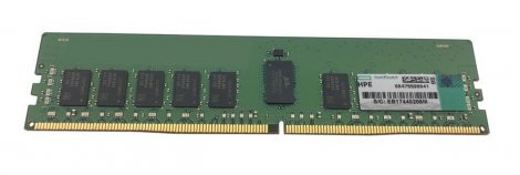 HPE 805349R-B21#0D1 | 16GB PC4-19200 DDR4-2400MHz Registered ECC CL17 288-Pin DIMM 1.2V Single Rank Memory Module