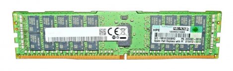 HPE 819412-001B | 32GB PC4-19200 DDR4-2400MHz Registered ECC CL17 288-Pin DIMM 1.2V Dual Rank Memory Module