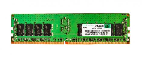 HPE 868846-001B | 16GB PC4-21300 DDR4-2666MHz Registered ECC CL19 288-Pin DIMM 1.2V Dual Rank Memory Module
