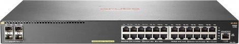 HPE JL255A#B2E | Aruba 2930F 24G 24 x Ports 1000Base-T PoE+ 4 x Ports 10GBase-X SFP+ Layer 3 Managed Rack-mountable Network Switch