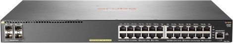 HPE JL261A#ARE | Aruba 2930F 24G 24 x Ports 1000Base-T PoE+ 4 x Ports 1000Base-X SFP Layer 3 Managed Rack-mountable Network Switch