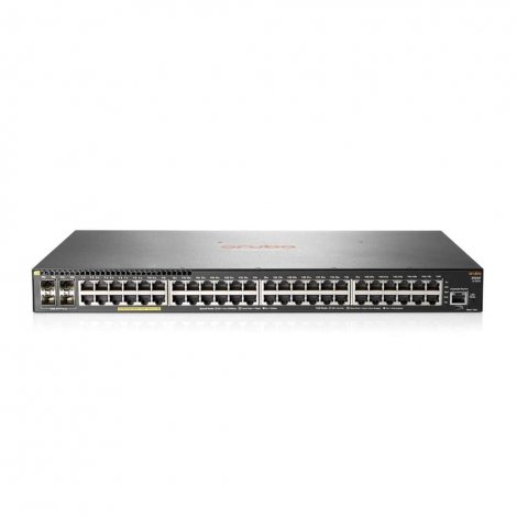 HPE JL262A#ABG | Aruba 2930F 48 x Ports 1GbE PoE+ 4 x Ports 1000Base-X SFP Managed Layer 3 Rack-mountable Network Switch