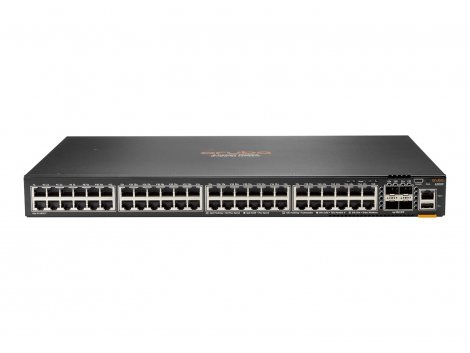 HPE JL667A#AKM | Aruba CX 6300F 48 x Ports 1GbE 4 x Ports 50GBase-X SFP56 Layer 3 Managed Rack-mountable Network Switch