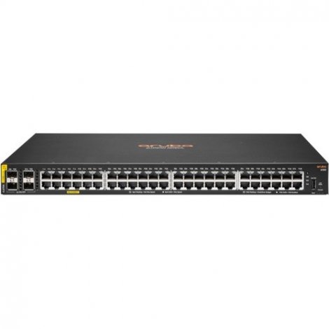 HPE JL675A#ACC | Aruba CX 6100 48G 48 x Ports 10GbE PoE 4 x Ports 10GBase-X SFP+ Layer 3 Managed Rack-mountable Network Switch