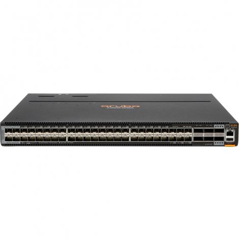 HPE JL704C#B2E | Aruba CX 8360‑48Y6C v2 48 x Ports 25GbE SFP28 4 Sec 6 x Ports 100GbE QSFP28 F/B 2x PSU Layer 3 Network Switch