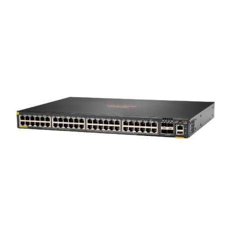 HPE JL727A#ACF | Aruba CX 6200F 48 x Ports 1000Base-T PoE 4 x Ports 10GbE SFP+ Layer 3 Managed Rack-mountable Network Switch