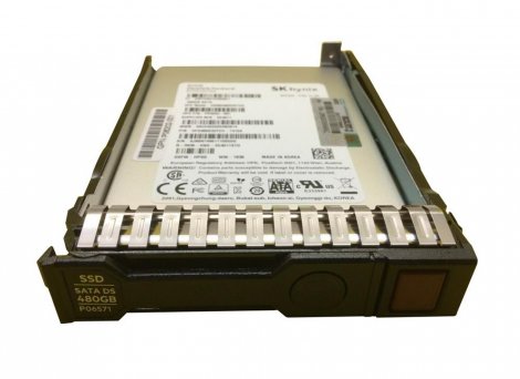 HPE P44007-X21 | 480GB SFF Digitally Signed Firmware SATA-6Gbps Basic Carrier Read Intensive 2.5-inch Solid State Drive (SSD) for ProLiant Gen10 Plus Servers