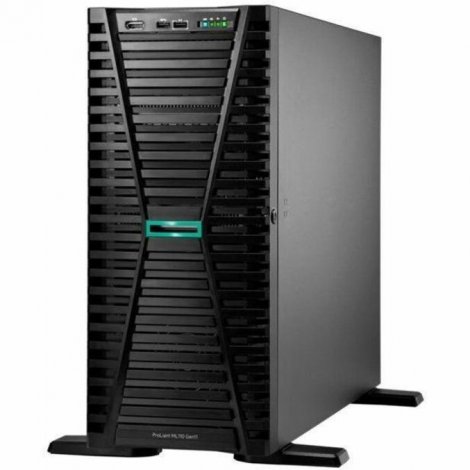 HPE P69303-005 | ProLiant ML110 G11 4.5U Tower Server 1x Xeon Silver 4410Y 2.0GHz 32GB DDR5 RAM 2x 480GB SSD MR408i‑o Storage Controller