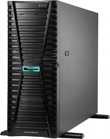HPE P69310-005 | ProLiant ML350 G11 4U Tower Server 1x Xeon Silver 4410Y 2.0GHz 64GB DDR5 RAM 2x 480GB SSD MR408i‑o Storage Controller