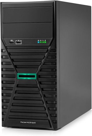 HPE P72996-005 | ProLiant ML30 G11 4U Tower Server 1x Xeon E‑2434 3.4GHz 32GB DDR5 RAM 2x 2TB HDD MR216i‑p Storage Controller