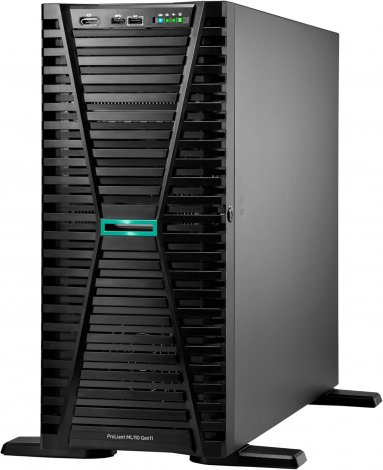 HPE P75329-005 | ProLiant ML110 G11 Xeon Silver 4510 2.4GHz 32GB‑RAM 4x LFF 4TB HDD 2x 500W PSU Server
