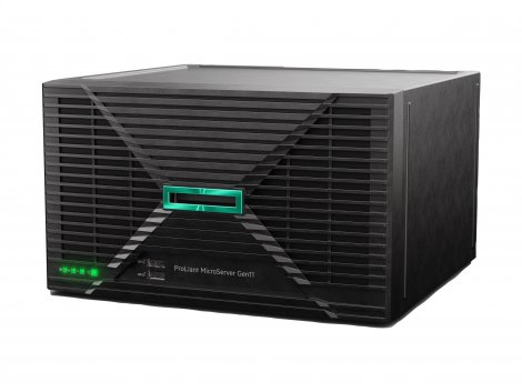 HPE P78521-005 | ProLiant MicroServer G11 Ultra Micro Tower Server 1x Xeon E-2414 2.6GHz 16GB DDR5 RAM 180-Watts PS