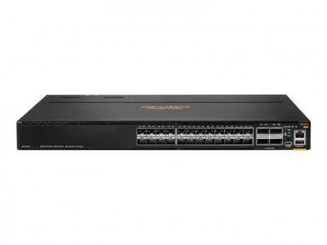 HPE R9W86A | Aruba CX 8100 24 x Ports 10GbE SFP+ + 4 x Ports 100GbE QSFP28 Managed Layer 3 Rack-mountable Network Switch