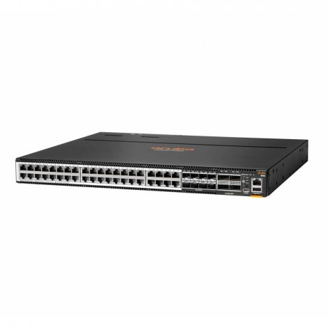 HPE R9W92A#ABA | CX 8100 40 x Ports 10GBase-T 8 x 10GBase-X SFP+ 4 x 100GBase-X QSFP28 Front to Back 1U R-M Ethernet Switch
