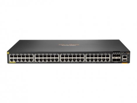 HPE S0M85A | Aruba CX 6200 48 x Ports 1000Base-T PoE 4 x Ports 1GbE SFP Managed Layer Rack-mountable Network Switch