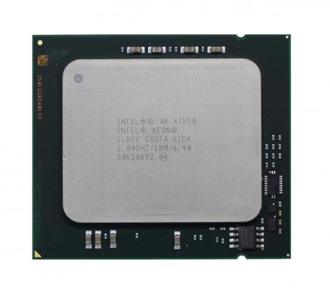 Intel AT80604004872AAS | IBM 2.00GHz 6.40GT/s QPI 18MB L3 Cache Xeon X7550 8-Core Processor