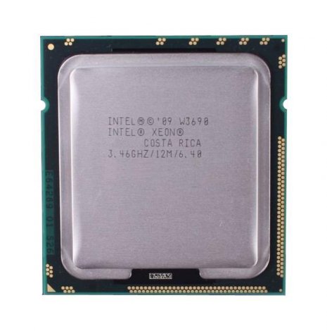 Intel AT80613005931ABS | Xeon W3690 6-Core 3.46GHz 6.40GT/s QPI 12MB L3 Cache Socket FCLGA1366 Processor
