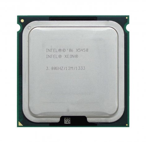 Intel BX80574X5450 | Xeon X5450 Quad Core 3.00GHz 1333MHz FSB 12MB L2 Cache Processor