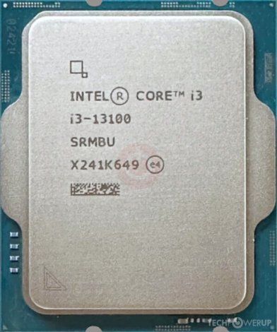 Intel BX8071513100 | Core i3-13100 Quad-core (4 Core) 3.4GHz 12MB L3 Cache Socket FCLGA1700 Processor
