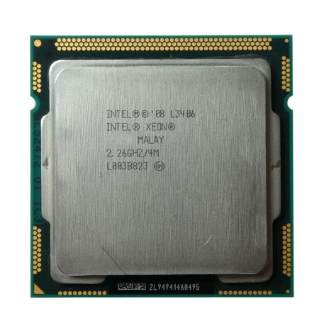 Intel CM80616005010AAS | Xeon L3406 Dual-Core 2.26GHz 2.50GT/s DMI 4MB L3 Cache Socket FCLGA1156 Processor