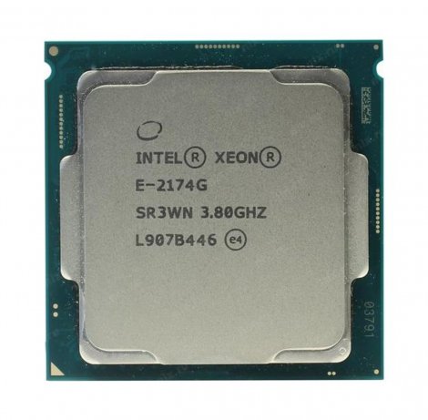 Intel CM8068403654221S | Xeon E-2174G Quad-Core 3.80GHz 8.00GT/s DMI3 8MB Cache Socket FCLGA1151 Server Processor